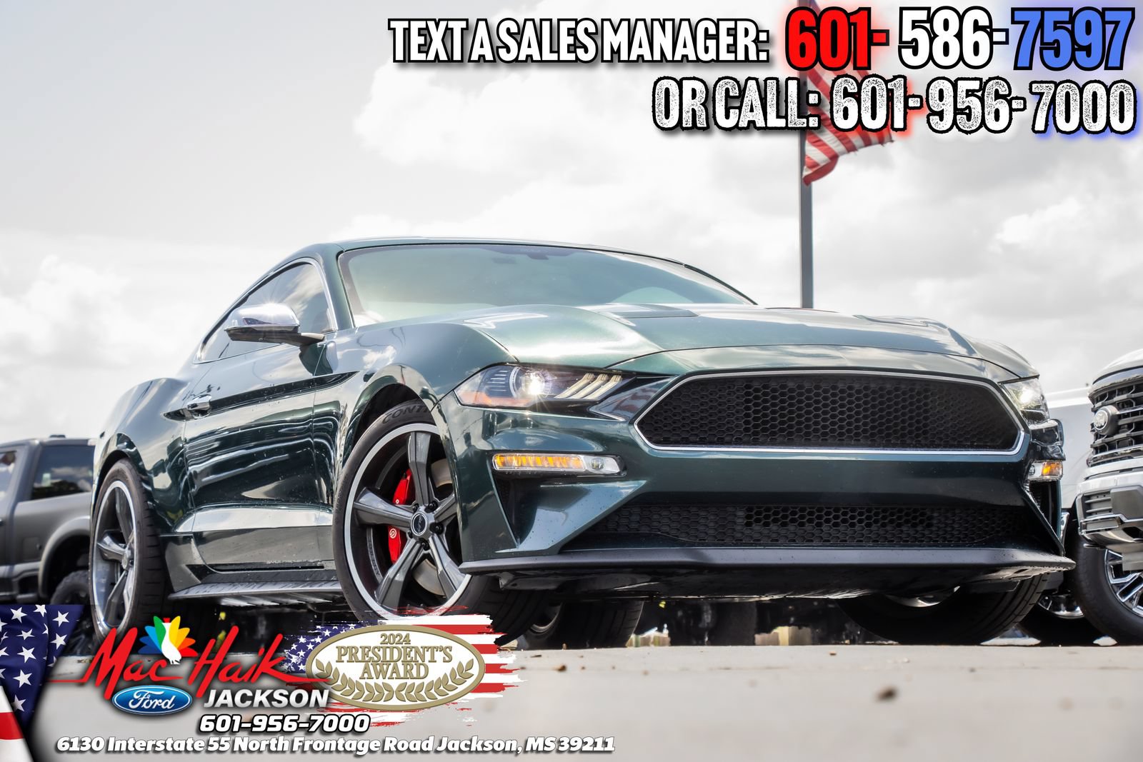 Certified 2019 Ford Mustang Bullitt w/ Bullitt Electronics Package