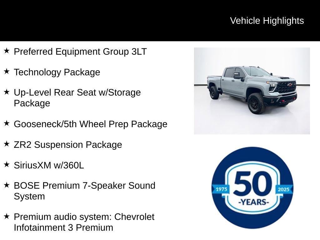 Used 2024 Chevrolet Silverado 2500 ZR2 w/ Technology Package image 7
