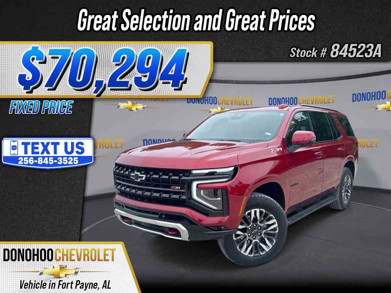 Used 2026 Chevrolet Tahoe Z71 w/ Comfort Package AWD/4WD image 1