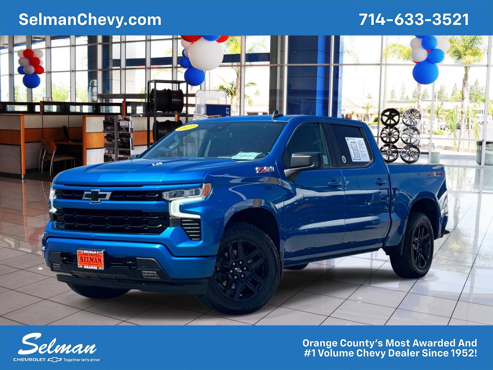 Used 2022 Chevrolet Silverado 1500 RST w/ Convenience Package II AWD/4WD image 1