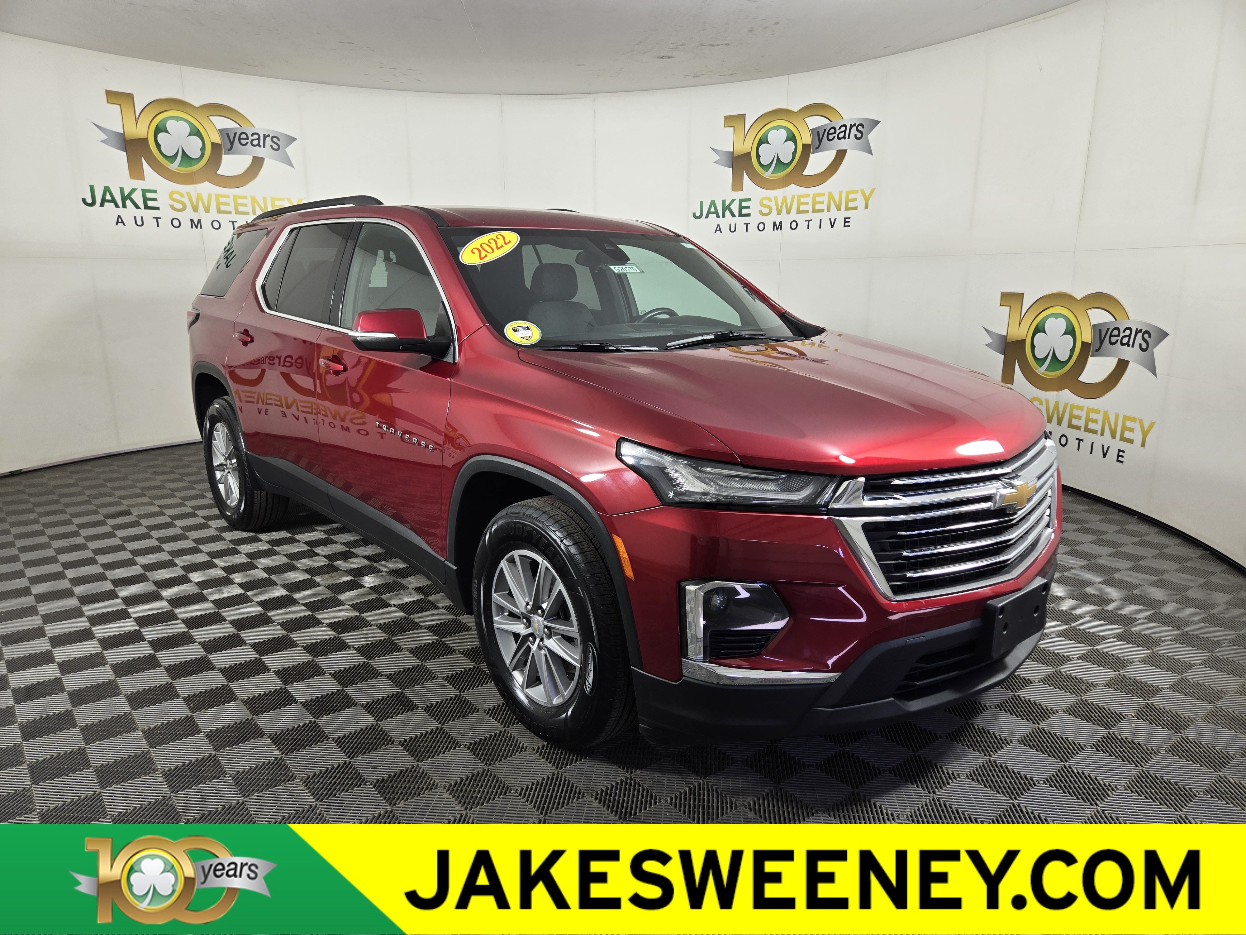Certified 2022 Chevrolet Traverse LT