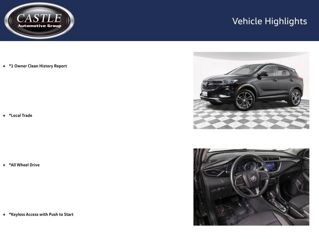 Used 2023 Buick Encore GX Select w/ Safety Package II AWD/4WD image 3