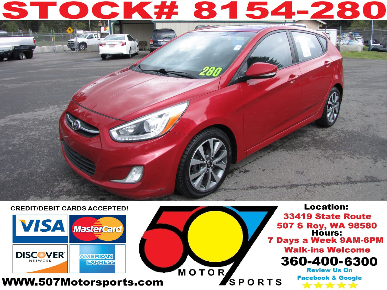 Used 2015 Hyundai Accent Sport w/ Option Group 04