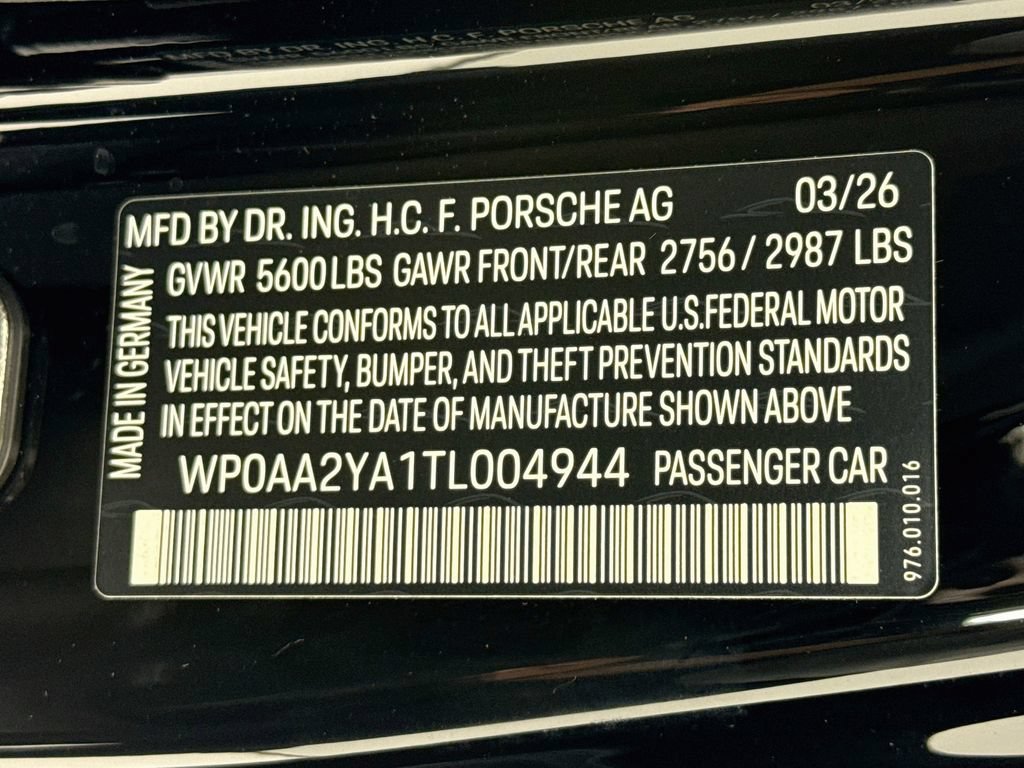 New 2026 Porsche Panamera 4 AWD/4WD image 33