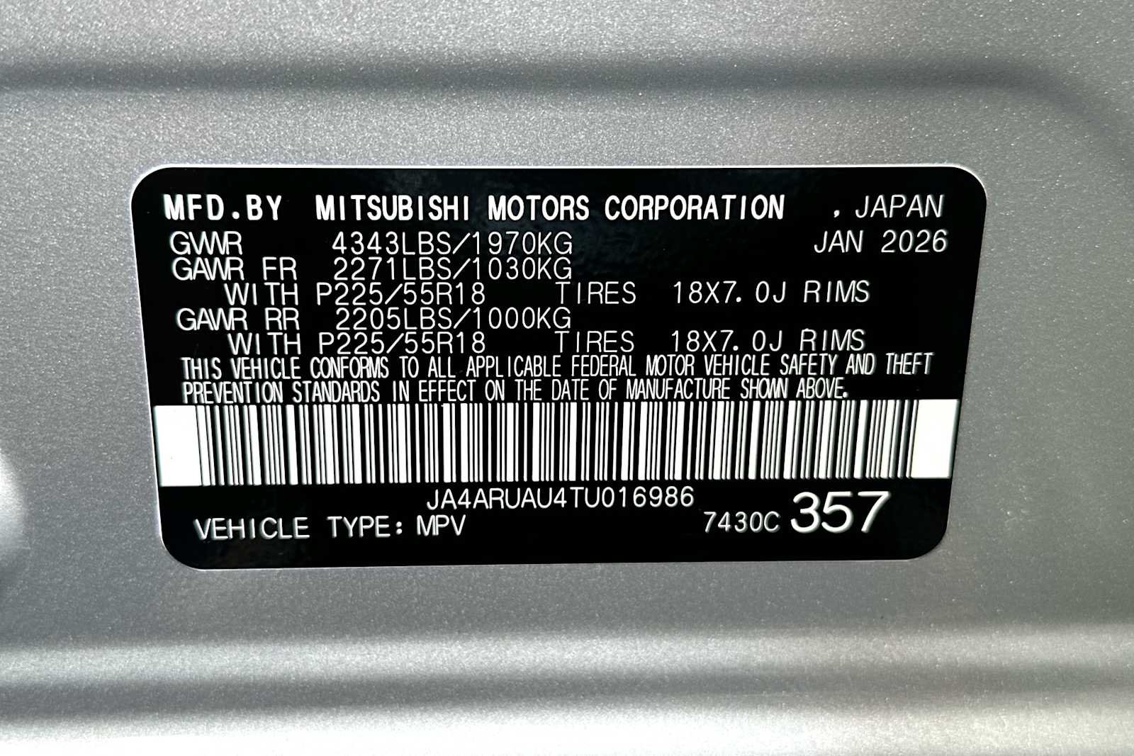 Used 2026 Mitsubishi Outlander Sport ES AWD/4WD image 22