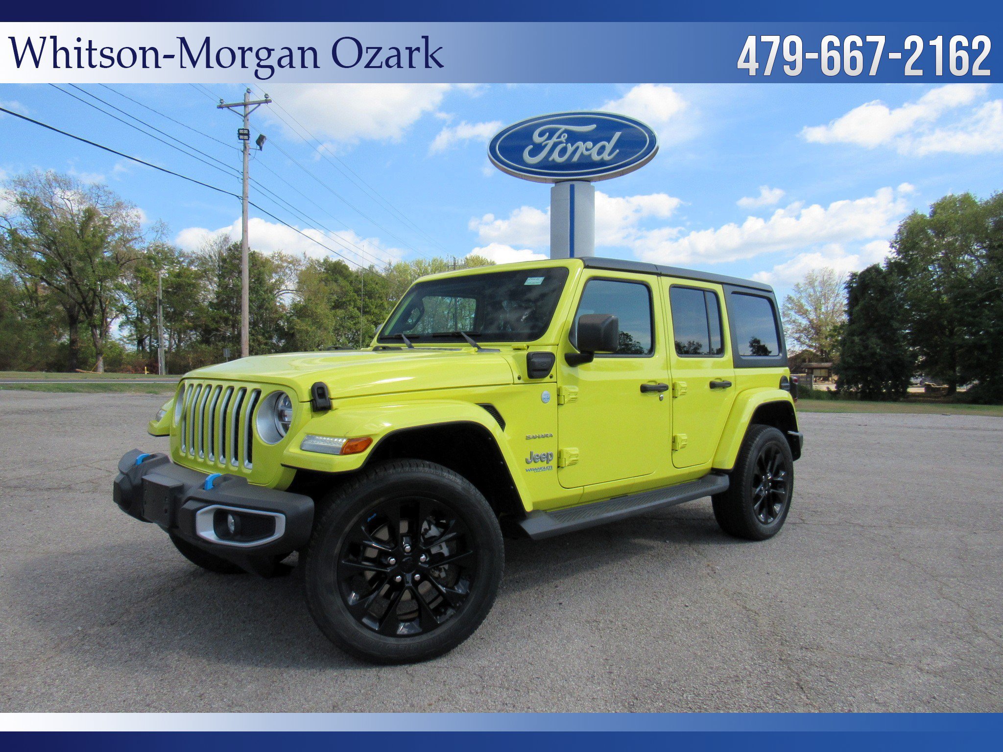 Used 2022 Jeep Wrangler Unlimited Sahara w/ Cold Weather Group AWD/4WD image 1