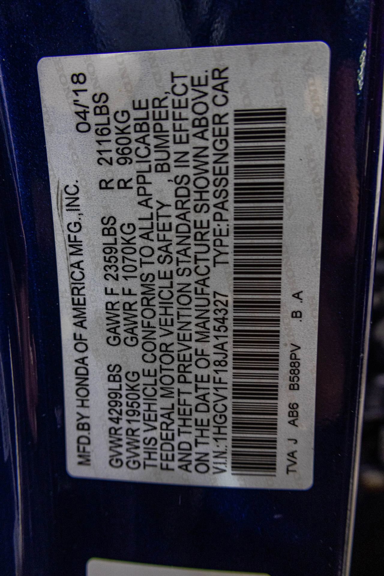Used 2018 Honda Accord LX image 50