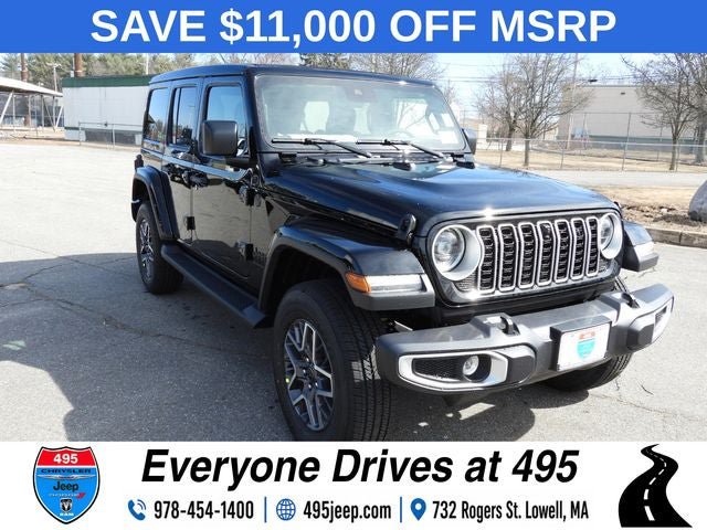 New 2025 Jeep Wrangler Unlimited Sahara w/ Technology Group AWD/4WD image 7