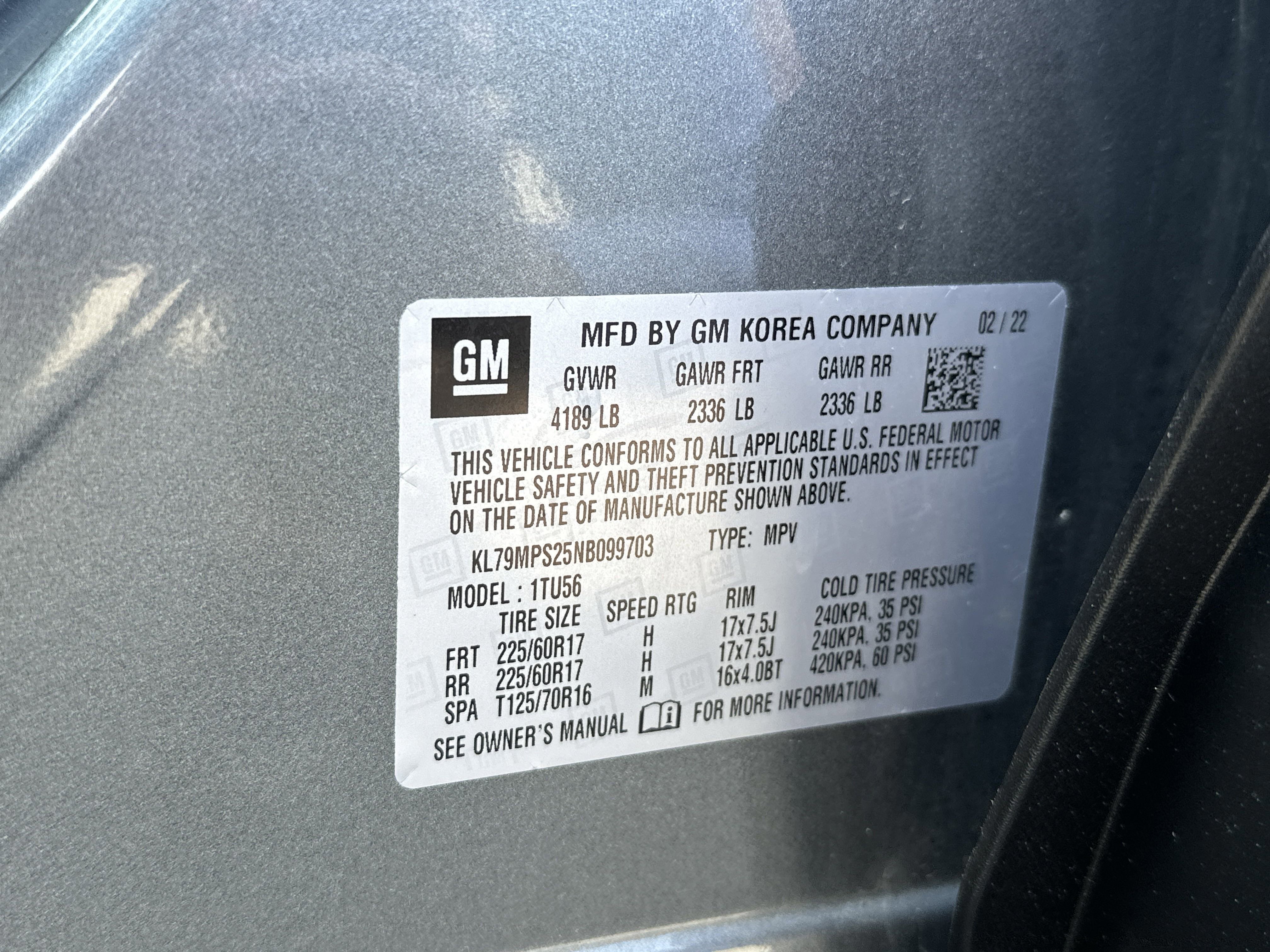 Used 2022 Chevrolet TrailBlazer LT w/ Convenience Package image 21