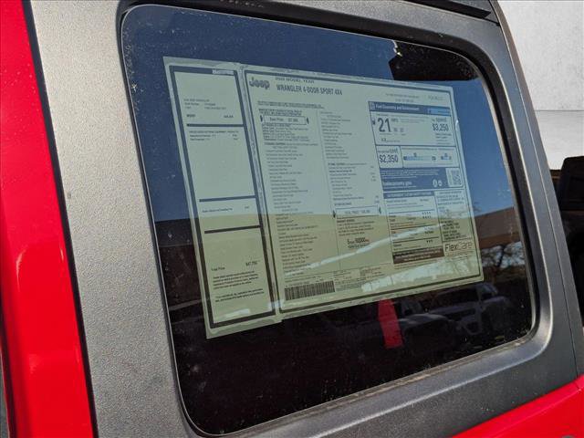 New 2026 Jeep Wrangler Sport image 18