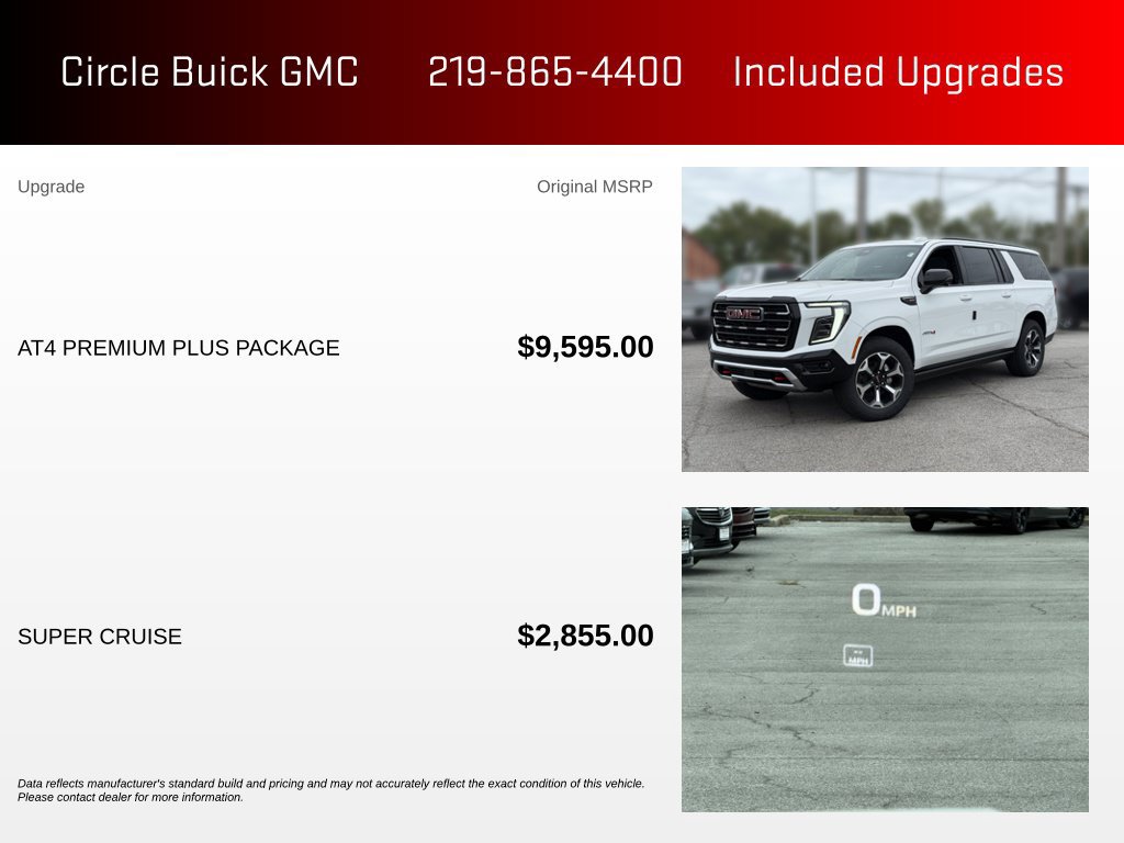 New 2026 GMC Yukon XL AT4 w/ AT4 Premium Plus Package AWD/4WD image 3