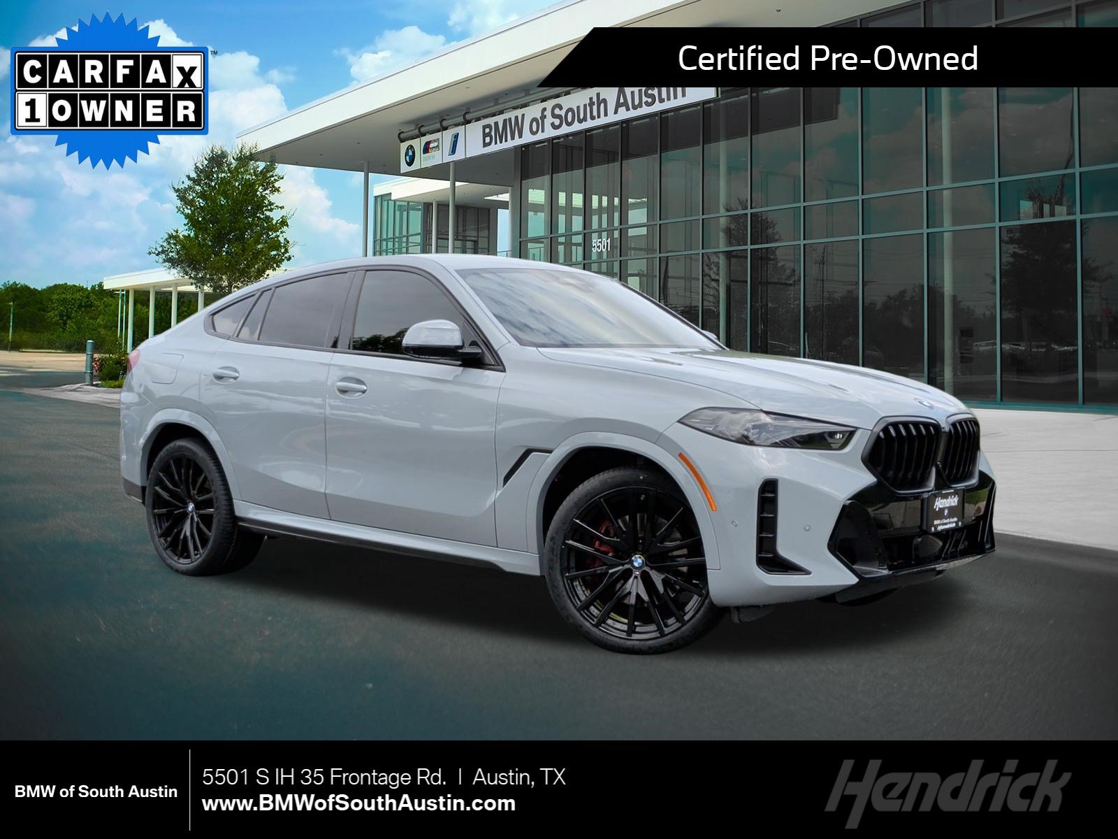 Certified 2024 BMW X6 xDrive40i w/ Premium Package