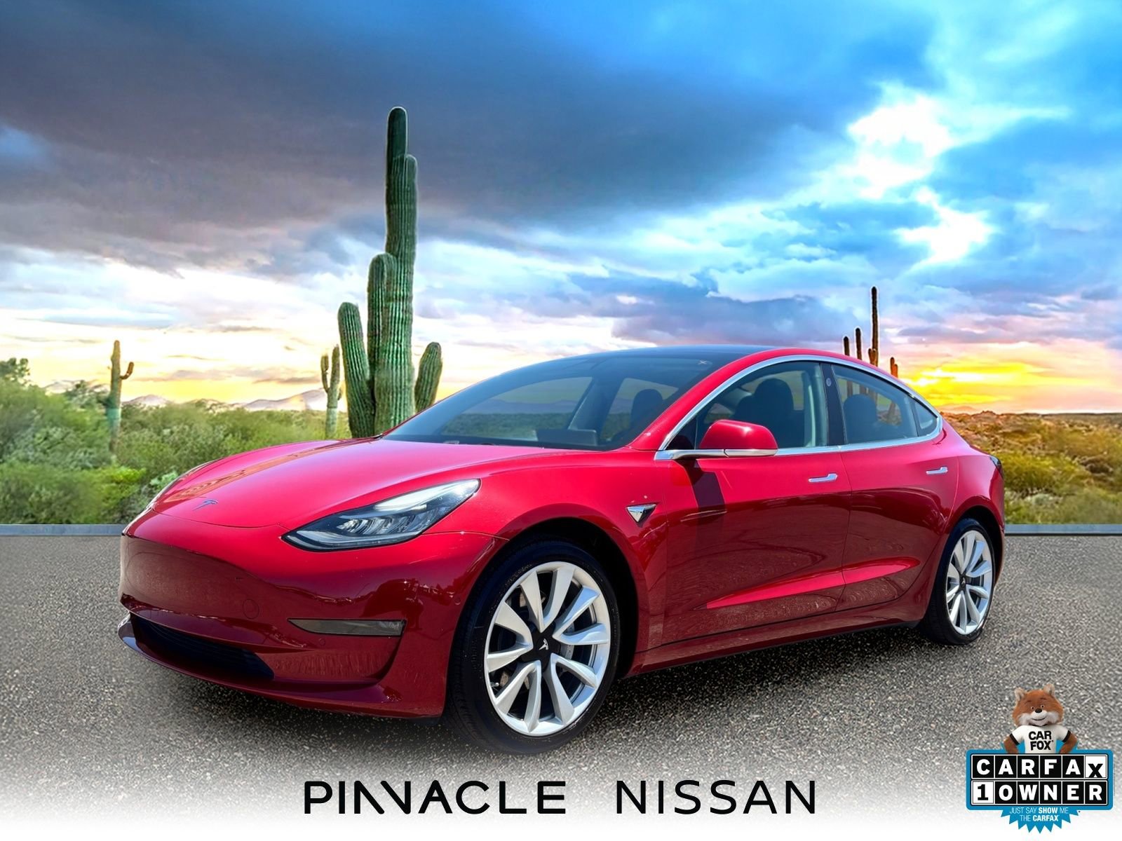 Used 2018 Tesla Model 3 Long Range RWD image 1