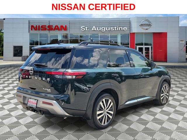 Certified 2022 Nissan Pathfinder Platinum w/ Cargo Package AWD/4WD image 2