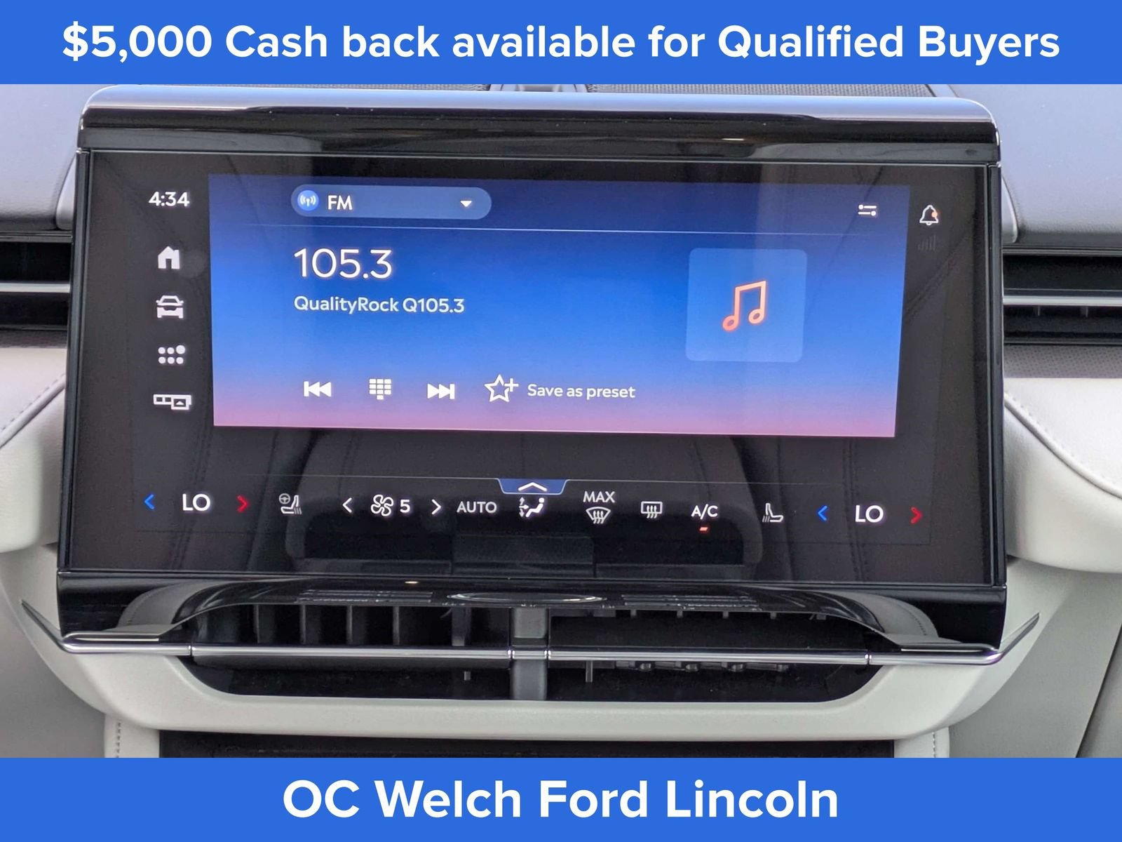 New 2026 Lincoln Nautilus Premier w/ Equipment Group 102A AWD/4WD image 11