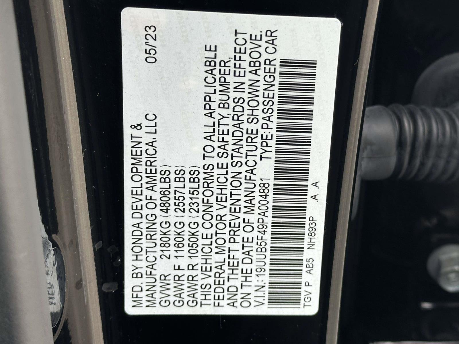 Certified 2023 Acura TLX w/ Technology Package image 25