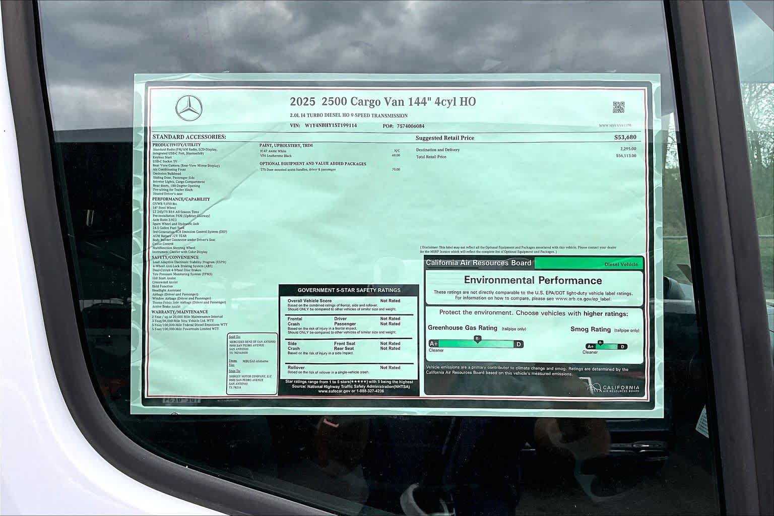 New 2025 Mercedes-Benz Sprinter 2500 image 22