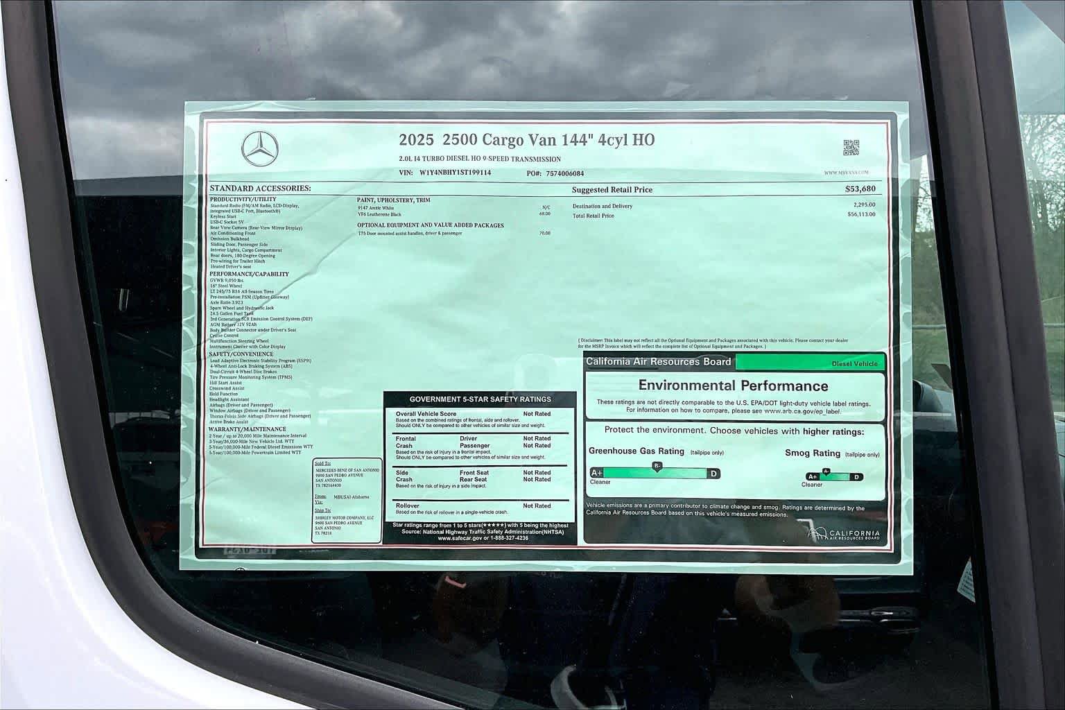 New 2025 Mercedes-Benz Sprinter 2500 image 22