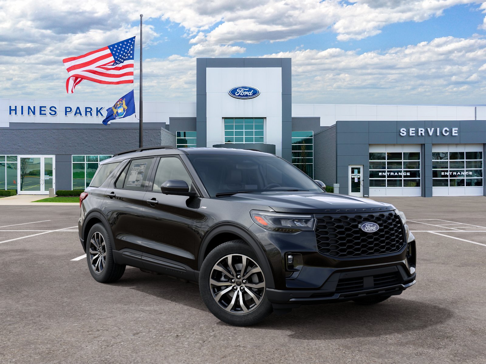 New 2027 Ford Explorer ST-Line AWD/4WD image 4
