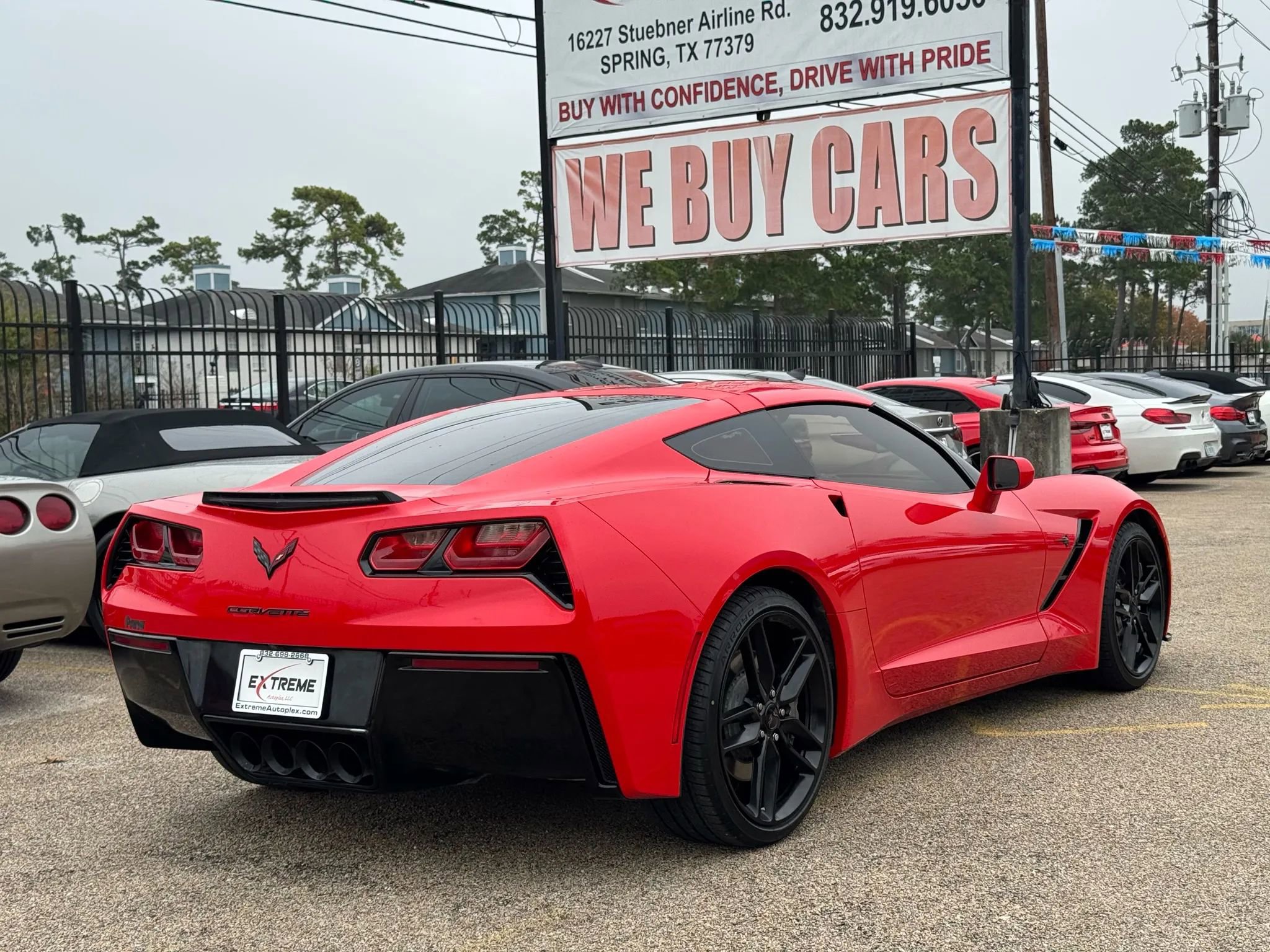Used 2018 Chevrolet Corvette Stingray Coupe 2D w/ Carbon Flash Badge Package image 11