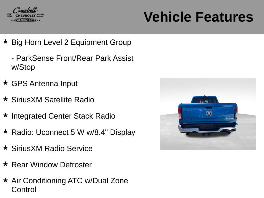 Used 2022 RAM 1500 Big Horn AWD/4WD image 31