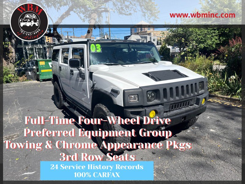 Used 2003 HUMMER H2 w/ Preferred Equipment Group AWD/4WD image 1
