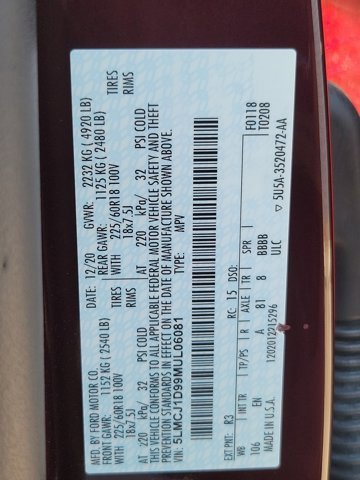 Used 2021 Lincoln Corsair AWD w/ Equipment Group 101A image 33