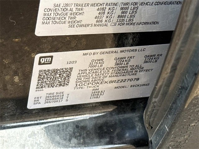 Certified 2024 Chevrolet Silverado 1500 LT image 25