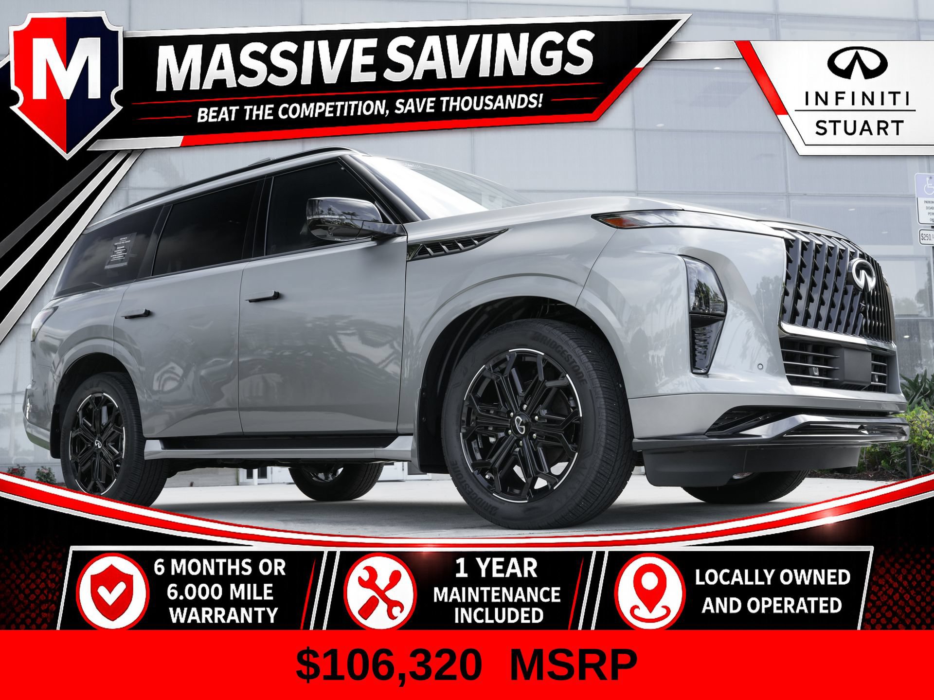 Certified 2026 INFINITI QX80 4WD w/ Sport Exterior Package image 1