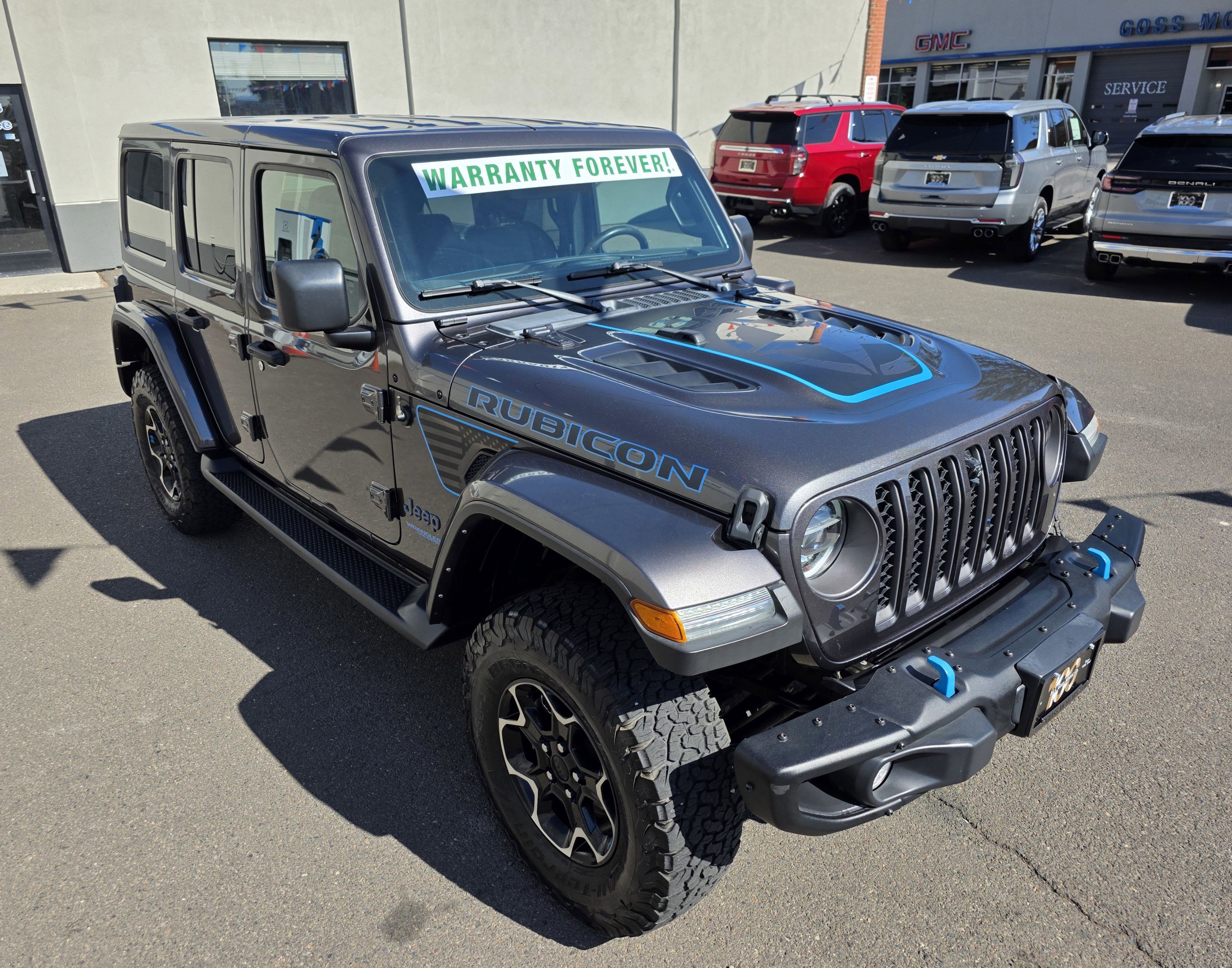 Used 2021 Jeep Wrangler Unlimited Rubicon 4xe w/ Steel Bumper Group image 27