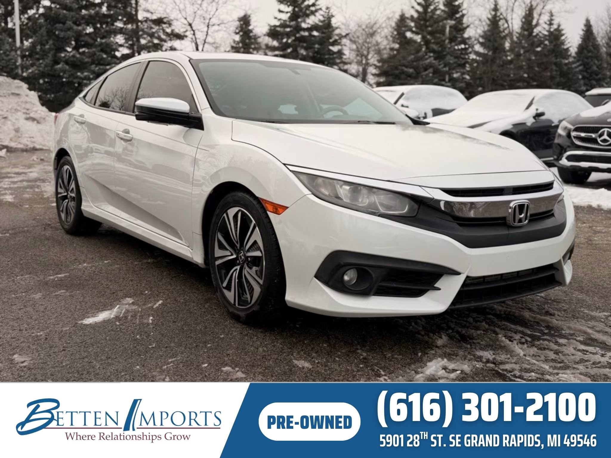 Used 2017 Honda Civic EX-T