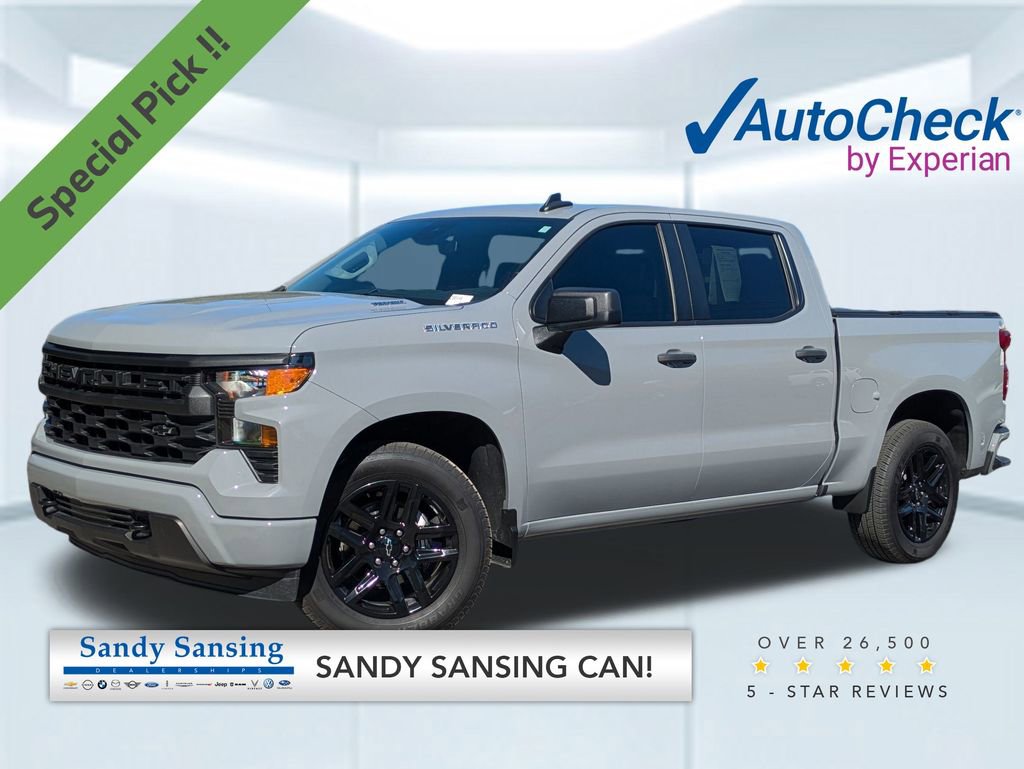 Used 2024 Chevrolet Silverado 1500 Custom w/ LPO, Dark Essentials Package