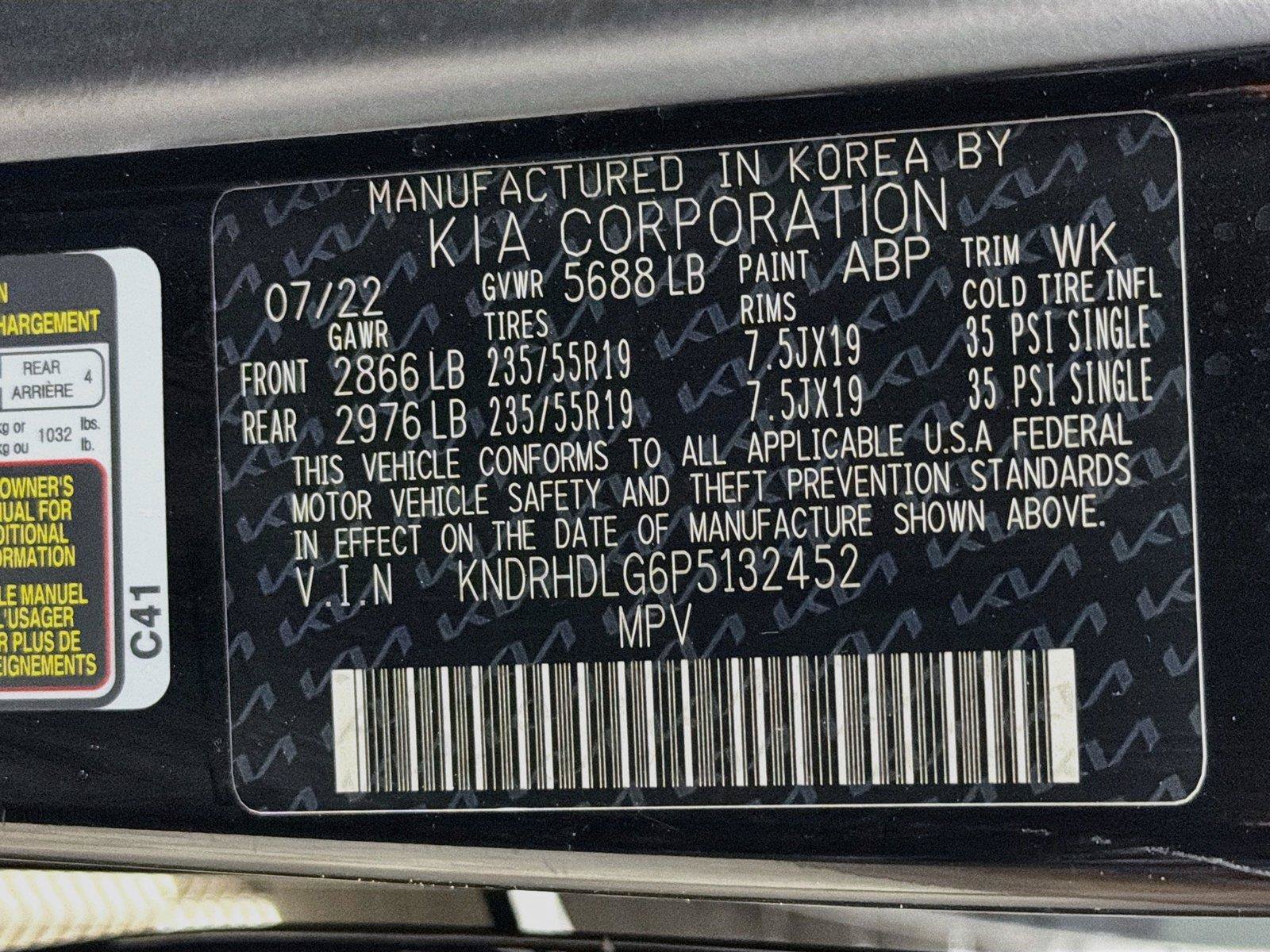 Used 2023 Kia Sorento EX w/ Panoramic Sunroof Package AWD/4WD image 41