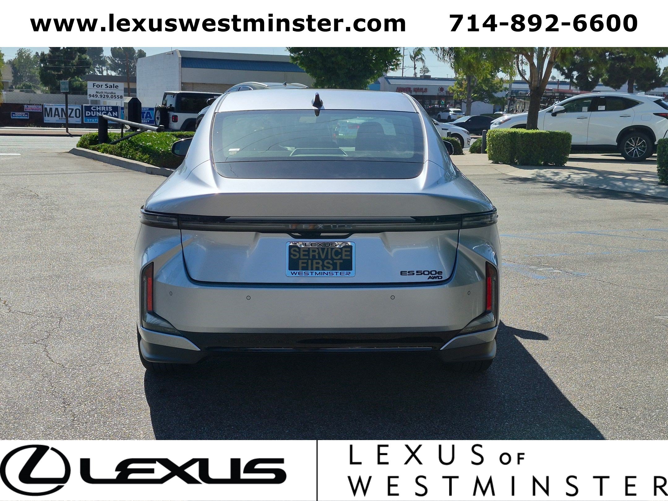 New 2026 Lexus ES 500e w/ Convenience Package AWD/4WD image 7