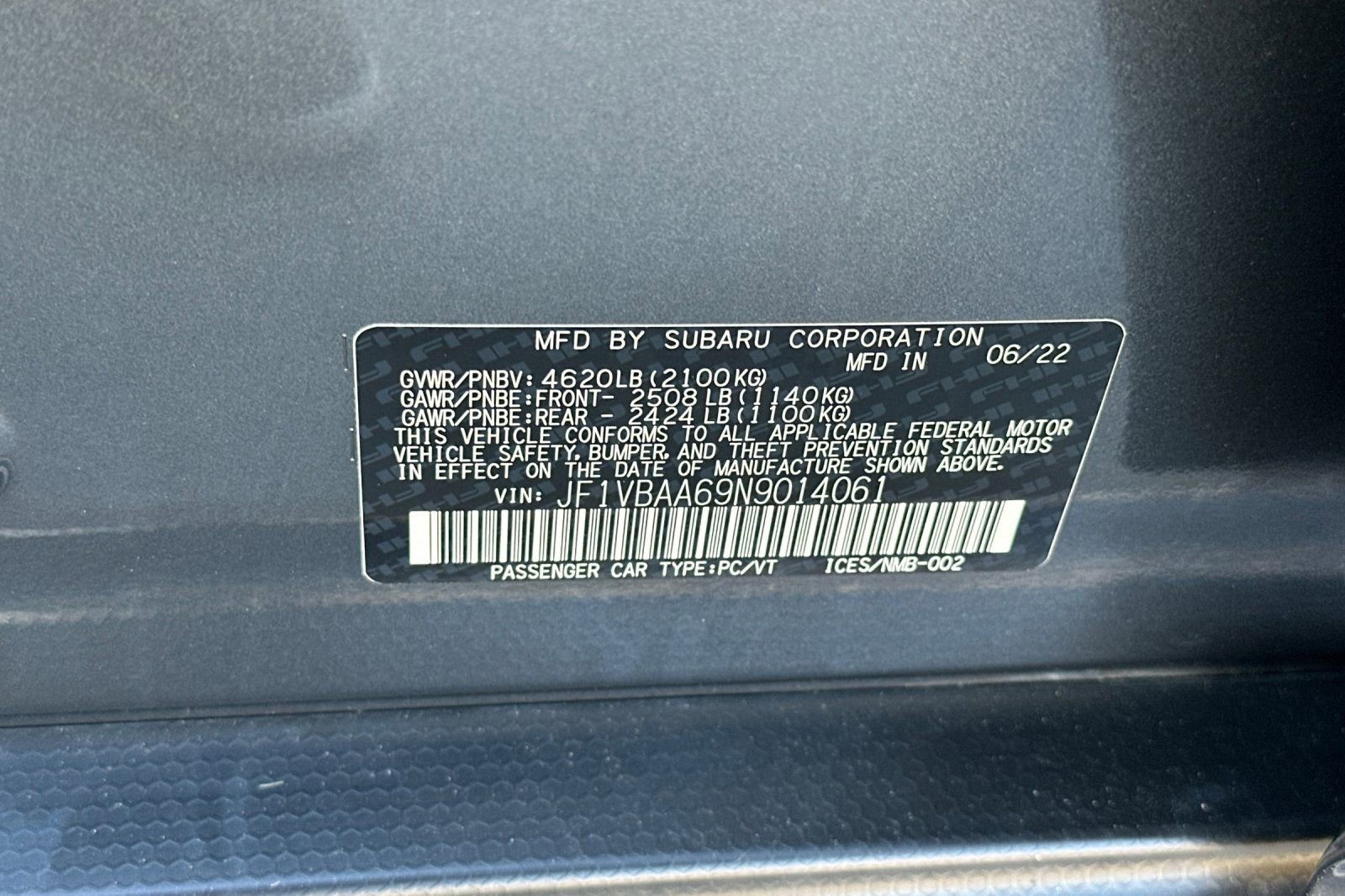 Used 2022 Subaru WRX image 27