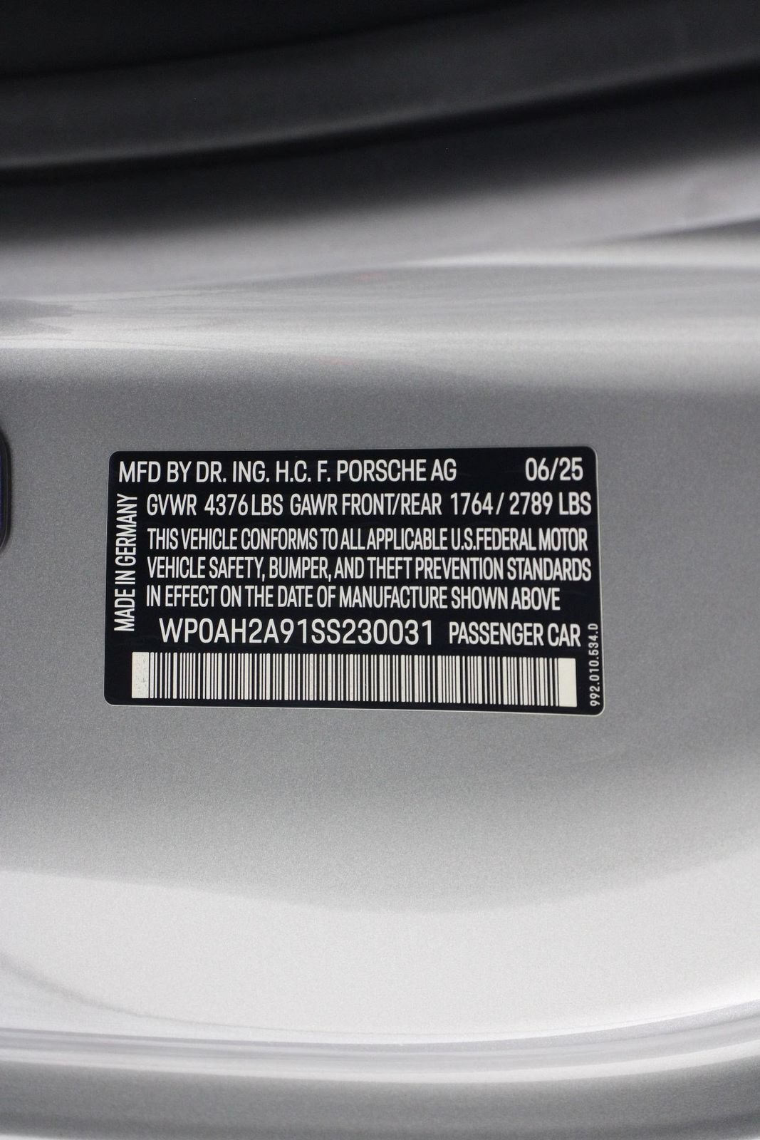 Certified 2025 Porsche 911 Carrera S RWD image 19