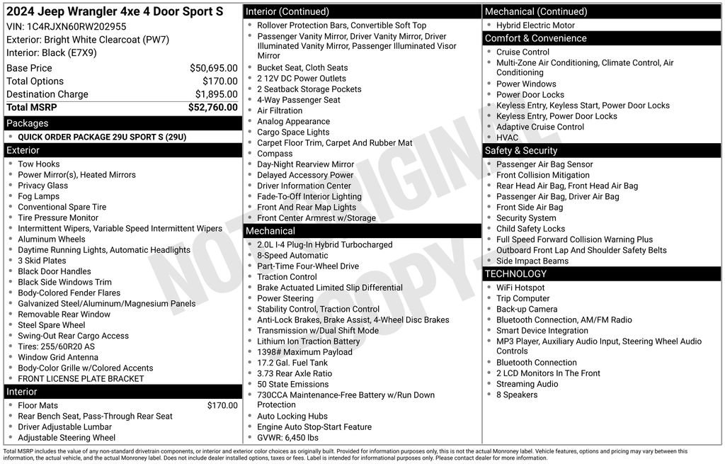 Used 2024 Jeep Wrangler Unlimited AWD/4WD image 25