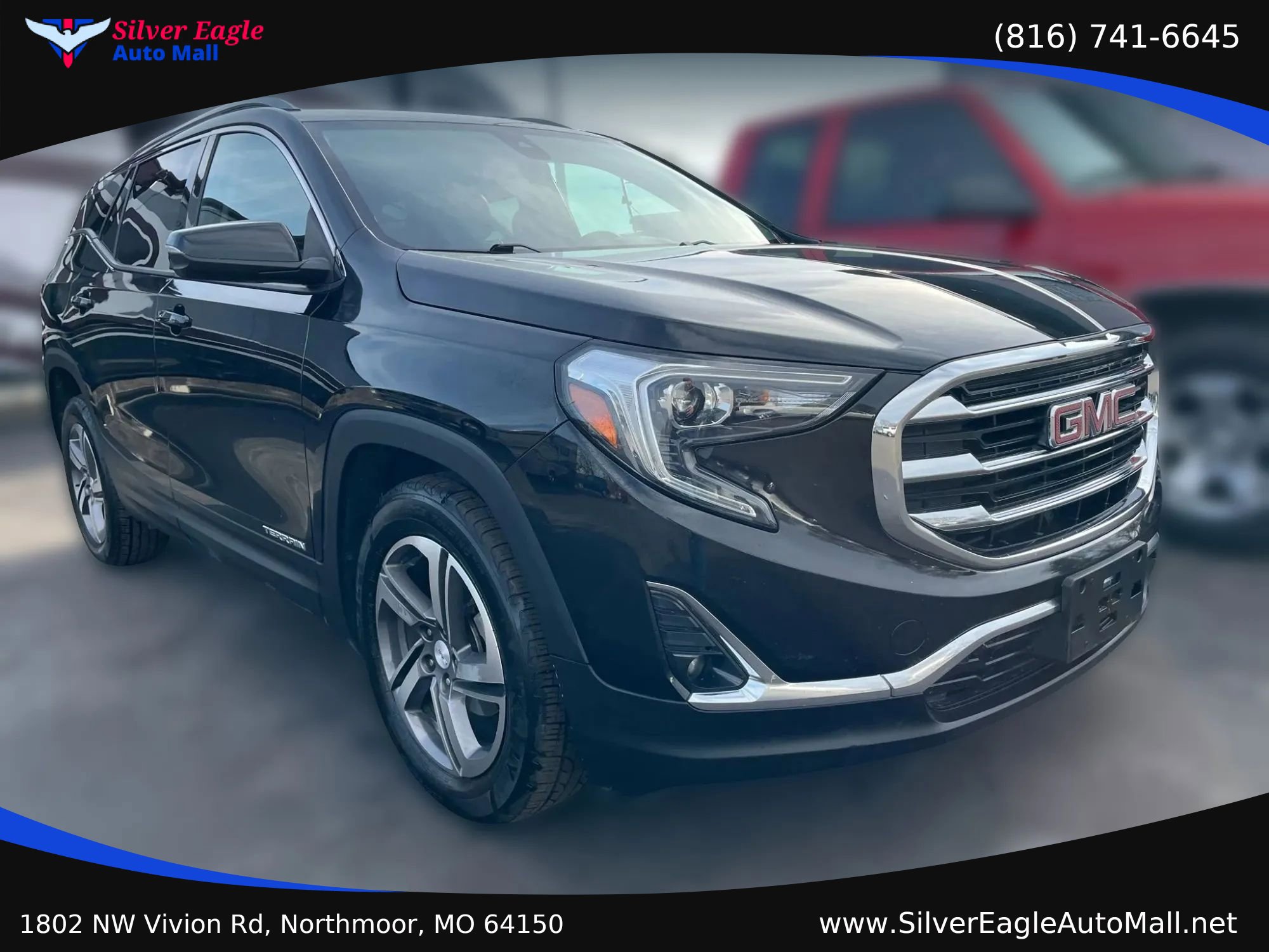 Used 2021 GMC Terrain SLT FWD image 2