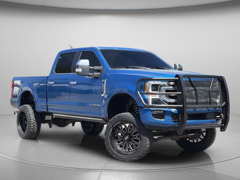 Used 2020 Ford F350 Platinum w/ FX4 Off-Road Package AWD/4WD image 1