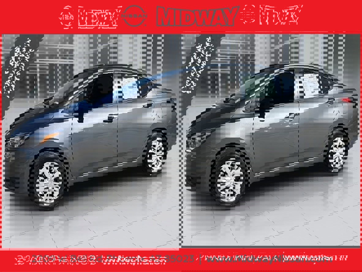 New 2025 Nissan Versa S w/ Trunk Package image 1