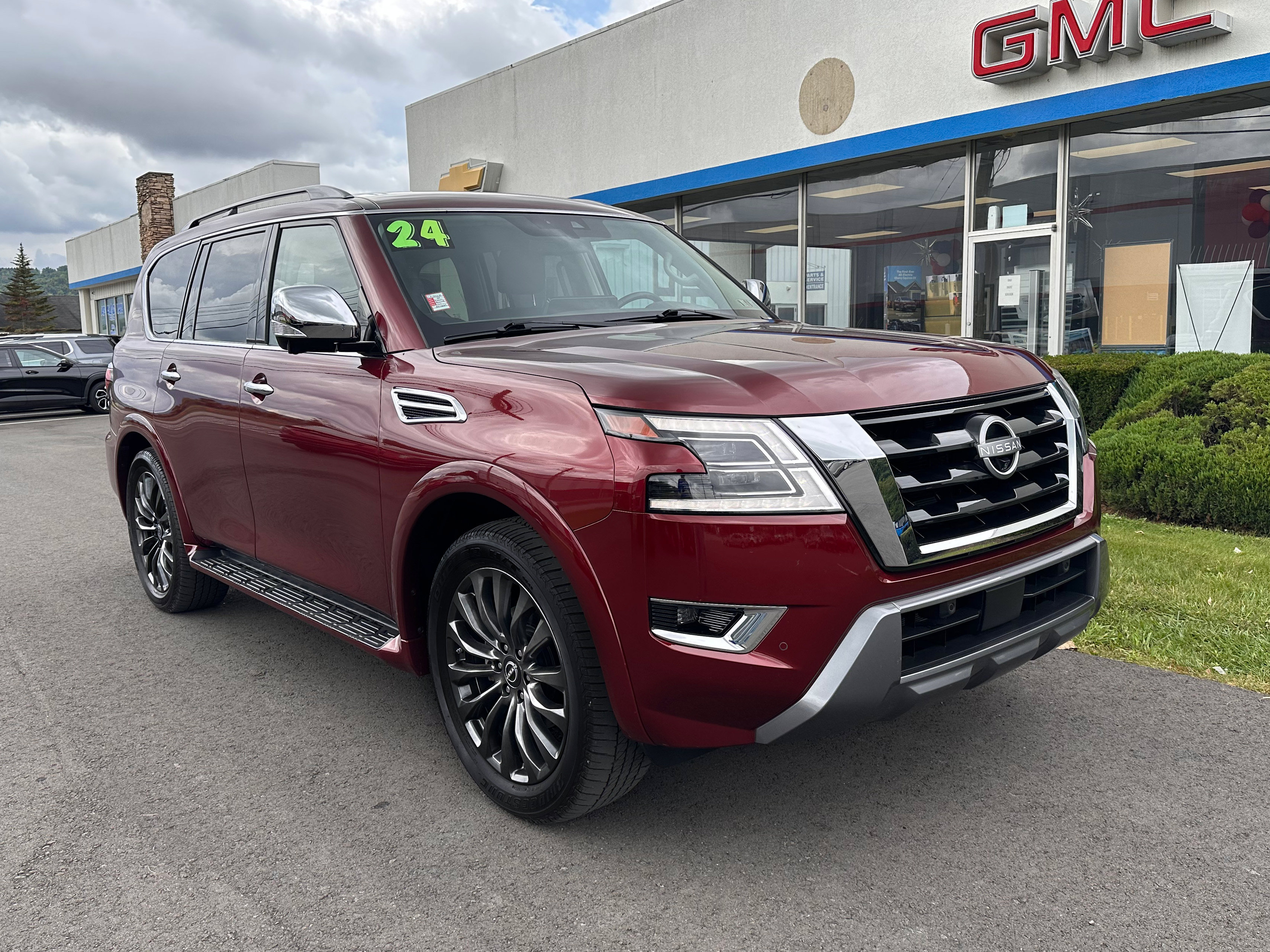 Used 2024 Nissan Armada Platinum w/ Captain's Chairs Package