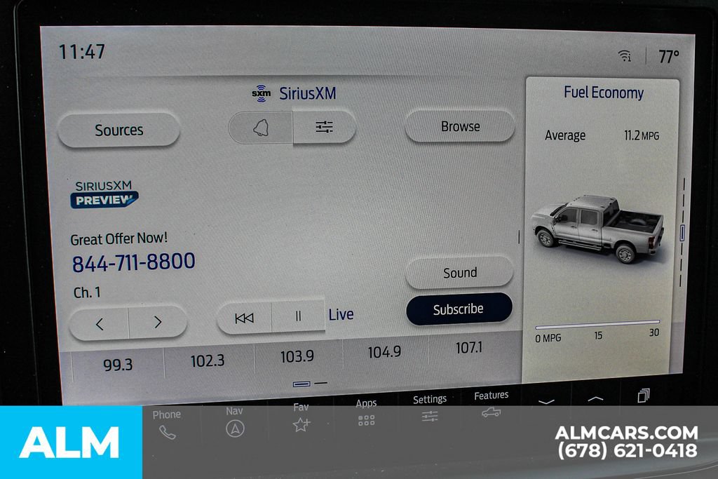 Used 2025 Ford F450 Platinum w/ FX4 Off-Road Package AWD/4WD image 34