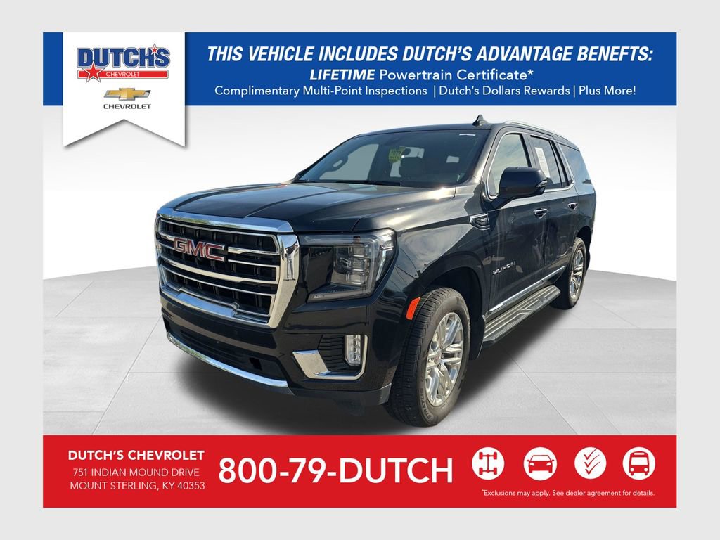 Used 2022 GMC Yukon SLT w/ SLT Luxury Package image 1
