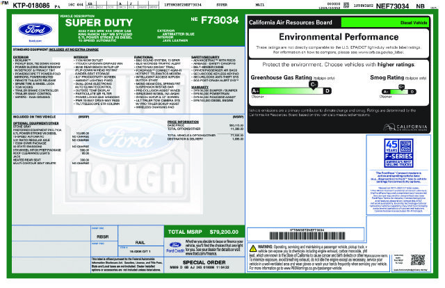 Used 2022 Ford F350 King Ranch AWD/4WD image 38