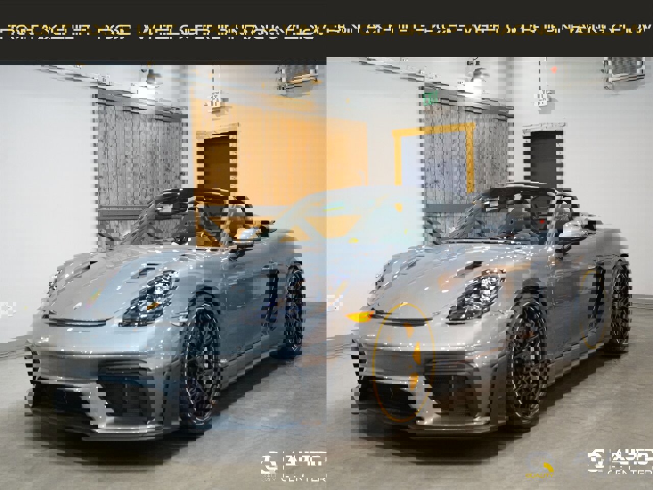 Used 2025 Porsche 718 Boxster Spyder RS image 1