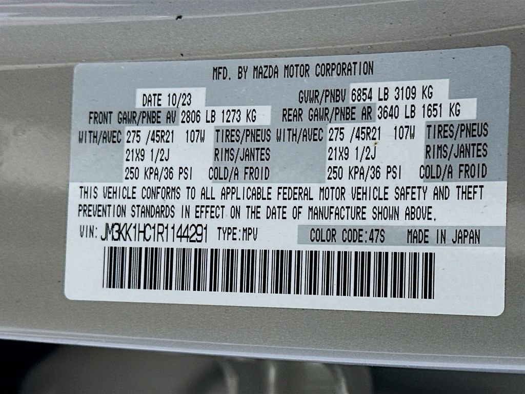 Used 2024 MAZDA CX-90 3.3 Turbo S image 37