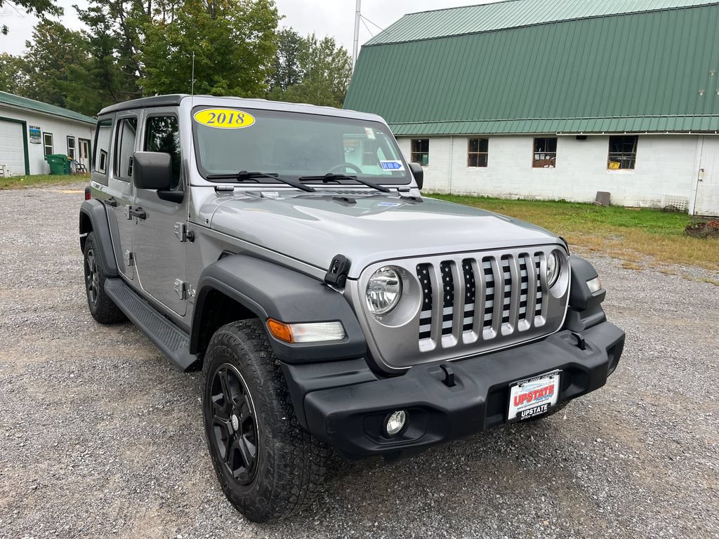 Used 2018 Jeep Wrangler Unlimited Sport S