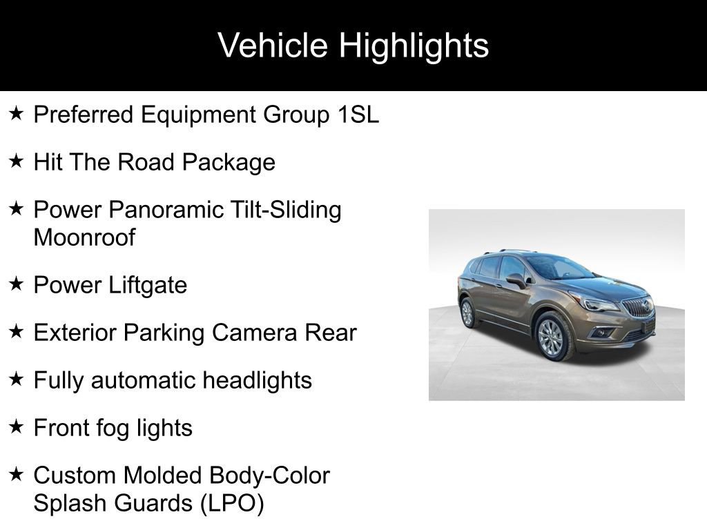 Used 2018 Buick Envision Essence w/ LPO, Hit The Road Package image 2