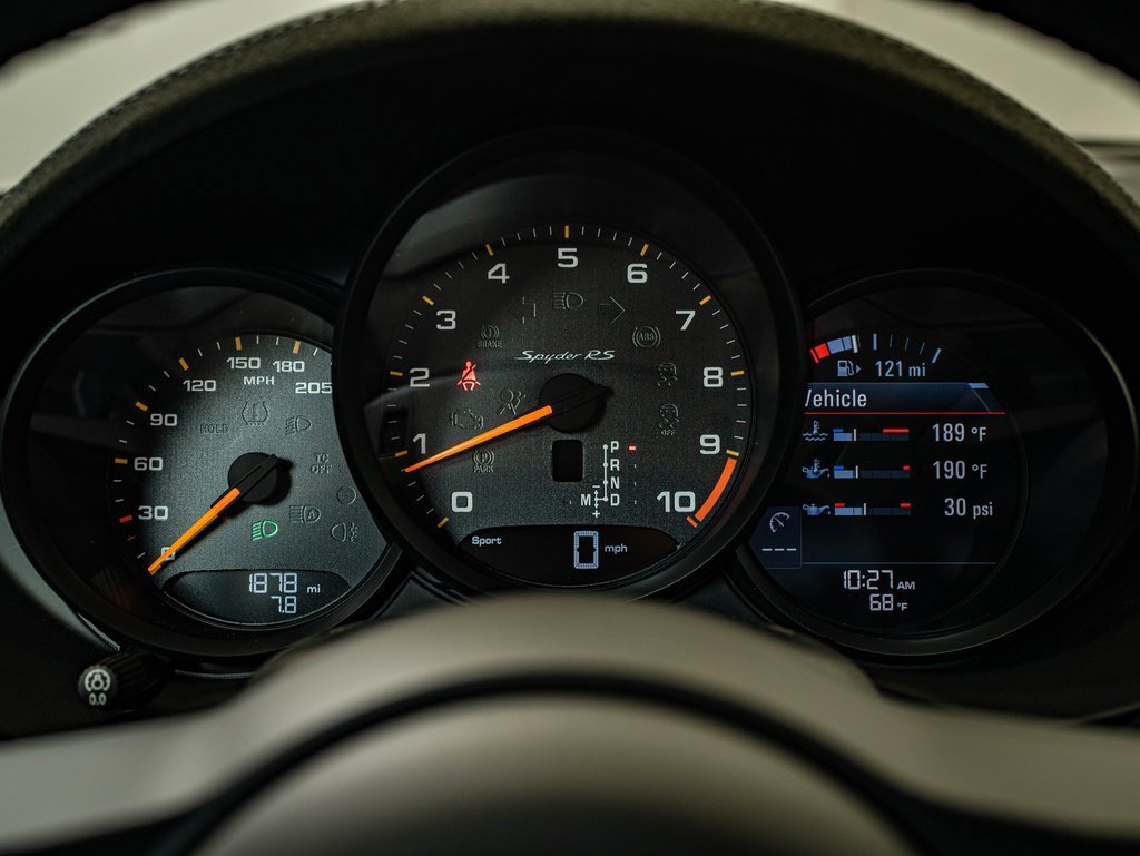 Certified 2025 Porsche 718 Boxster Spyder RS image 58