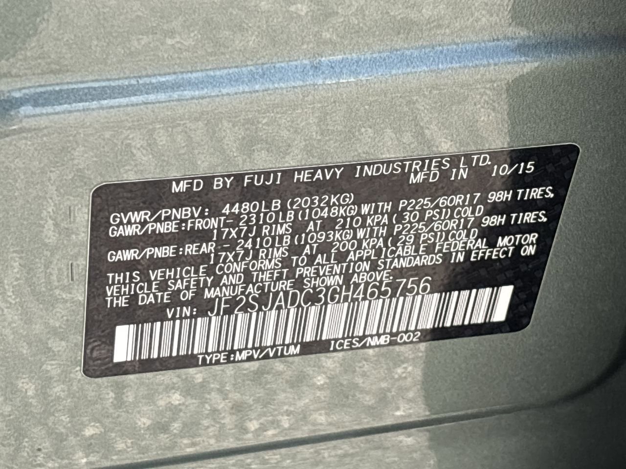 Used 2016 Subaru Forester 2.5i Premium AWD/4WD image 33